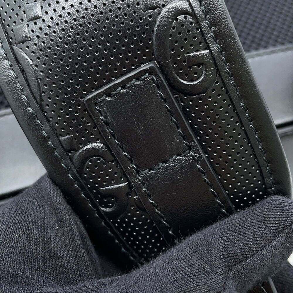 Gucci GG embossed backpack 625770 GUCCI handbag black - Picture 10 of 13